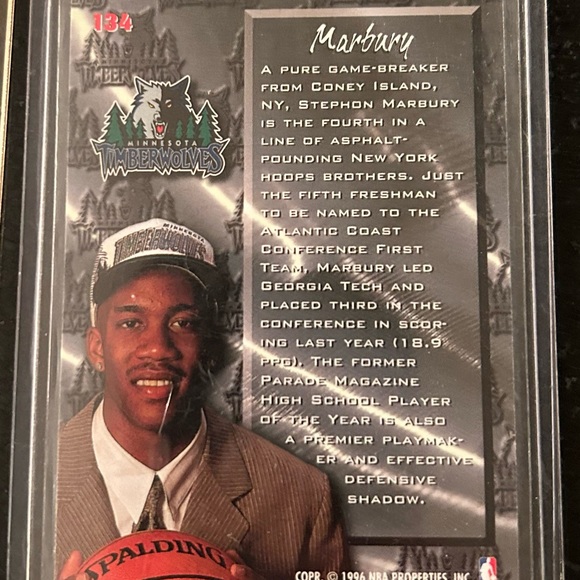 Stephon Marbury NBA Basketball Trading Cards (5) Medley - Picture 9 of 12